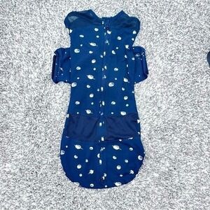 Happiest Baby Snoo Sleep Sack Midnight Navy Blue Moon and Planets Lightweight L‎